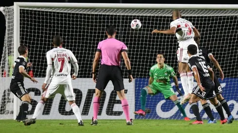 Alejandro Duarte fue el mejor de Cristal, a pesar de la goleada.