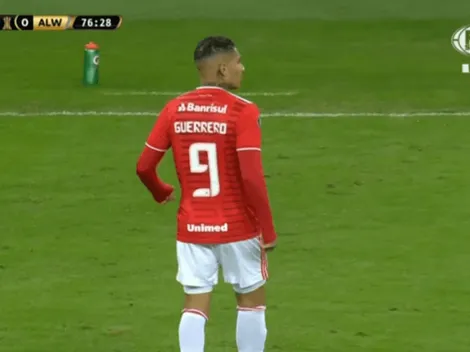 Emotivo: Paolo Guerrero volvió a jugar Copa Libertadores después de 439 días