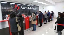 Ir al Banco de la Nación es una de las opciones para pagar la multa.