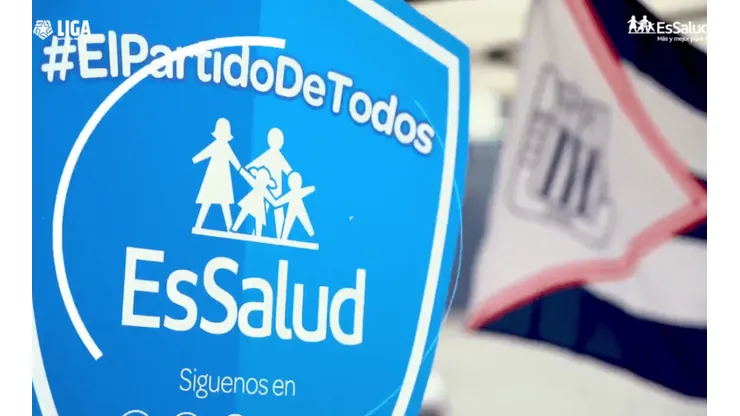 Jugadores de Alianza Lima y ESSALUD enseñan cómo protegerse del Covid-19