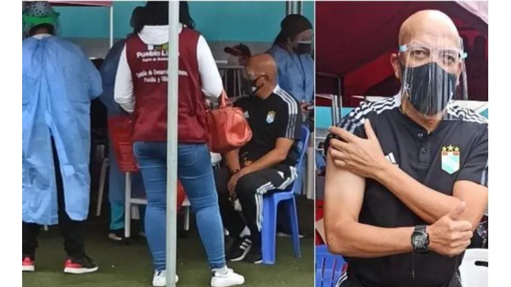Roberto Mosquera se suma a la lista de peruanos que ya fueron vacunados.