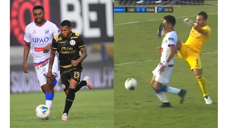 En un partido polémico: Universitario empató 0-0 ante Carlos A. Mannucci