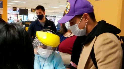 Gianluca Lapadula dio que hablar cuando arribó para jugar por Perú.