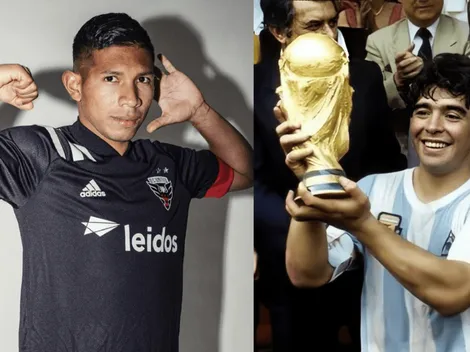 "Lo tratamos como Diego Armando Maradona": Edison Flores es comparado con el crack argentino