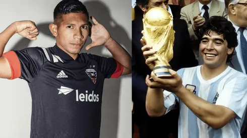 "Lo tratamos como Diego Armando Maradona": Edison Flores es comparado con el crack argentino