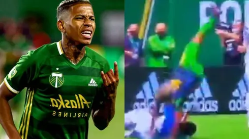 Andy Polo recibió rápida intervención de los médicos y salió en silla de ruedas.