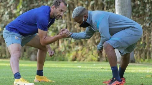 Barcos y Farfán llegaron esta temporada a Alianza Lima.