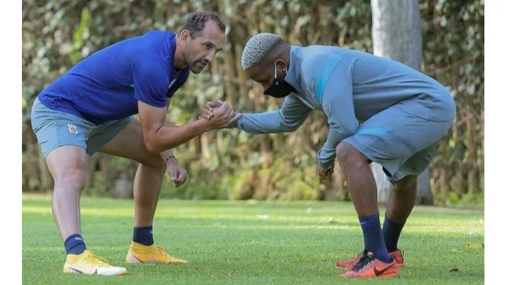 Barcos y Farfán llegaron esta temporada a Alianza Lima.
