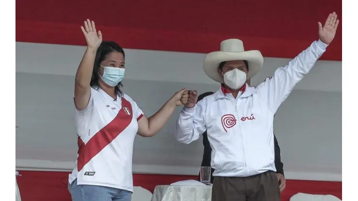 Pedro Castillo quedó primero y Keiko Fujimori segunda el 11 de abril.