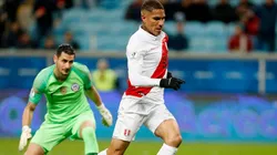 Paolo Guerrero fue figura frente a Chile en la victoria de Perú, en las semifinales de la Copa América 2019. (Foto: Getty).