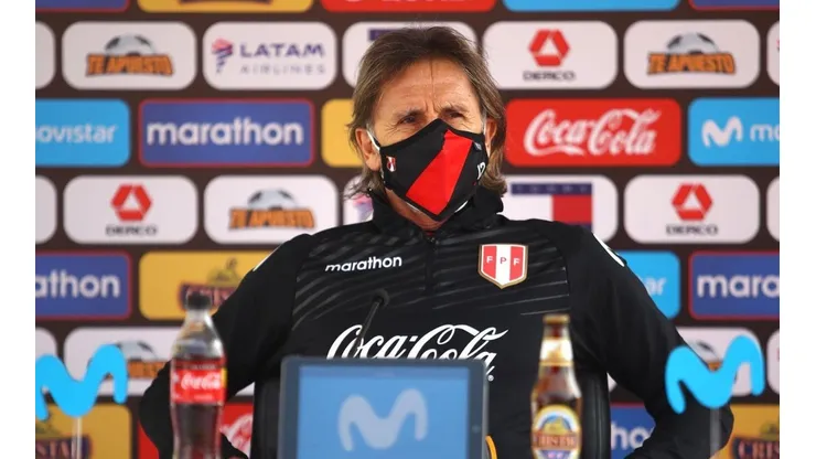 Ricardo Gareca brindó su conferencia de prensa este viernes.