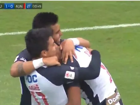 Gol íntimo: Alianza Lima vence 1-0 a A. Universidad con tanto de Renato Rojas