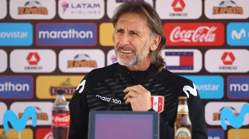 Ricardo Gareca brindó una conferencia de prensa este viernes.