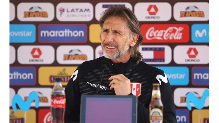 Ricardo Gareca brindó una conferencia de prensa este viernes.