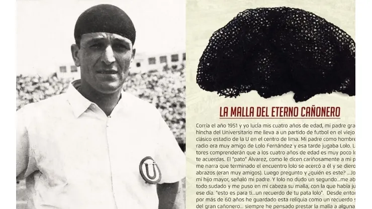 Malla usada por Lolo Fernández tiene mención especial en reportaje realizado en Argentina.
