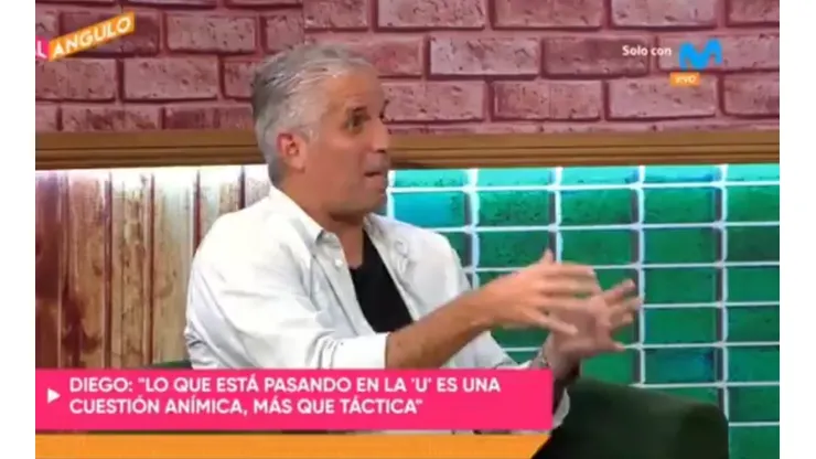 Diego Rebagliati es panelista de Movistar Deportes e hincha de Cristal.