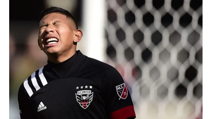 Edison Flores juega en el DC United de los Estados Unidos.