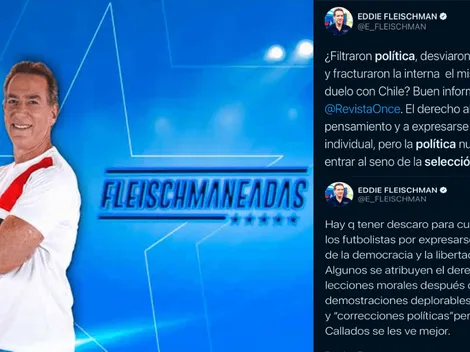 ¿Fleishmaneadas? Periodista deportivo 'troleado' por cambiar de discurso político