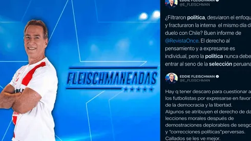 ¿Fleishmaneadas? Periodista deportivo 'troleado' por cambiar de discurso político