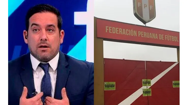 Del Portal es uno de los periodistas que más crítico se ha mostrado contra la administración de Lozano en la FPF.