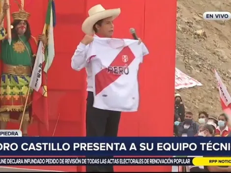 Se sigue politizando la Blanquiroja: Pedro Castillo mandó mensaje a seleccionados