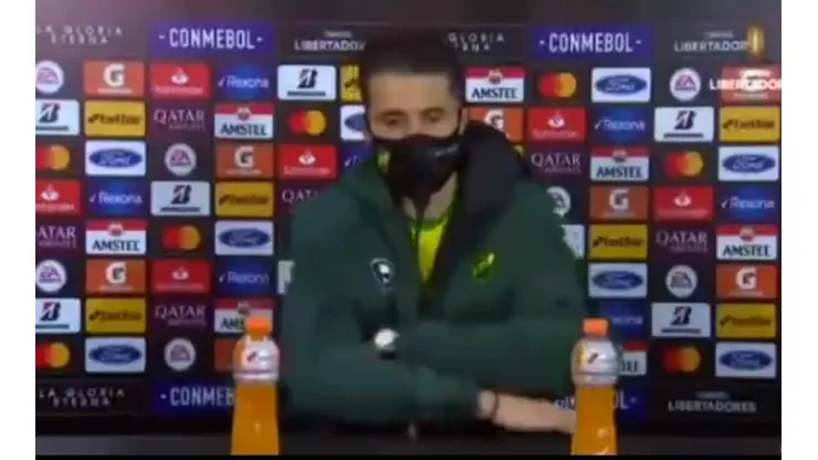 Ezequien Unsain recibió un gol en el estadio Monumental el último miércoles.