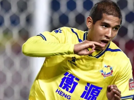 Golazo de Roberto Siucho en China: inició jugada en media cancha y definió