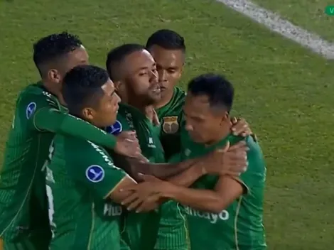 GOL PERUANO: Arroé marca el 1-0 para Sport Huancayo ante River Plate de Asunción