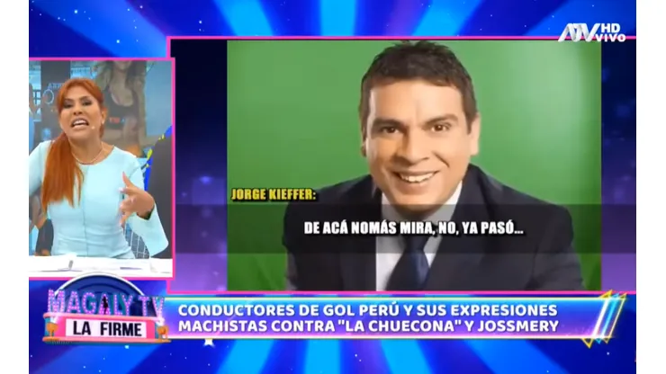 Magaly Medina les dedicó unos minutos a los conductores.