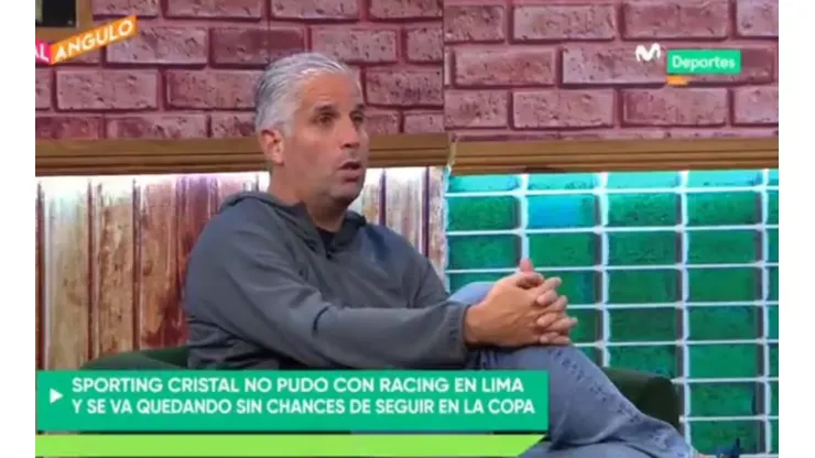 Diego Rebagliati es hincha de Sporting Crsital y panelista en Movistar Deportes.