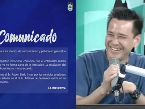 "Tamare. Me corto un hue...": Daniel Kanashiro reacciona al despido del DT de Binacional