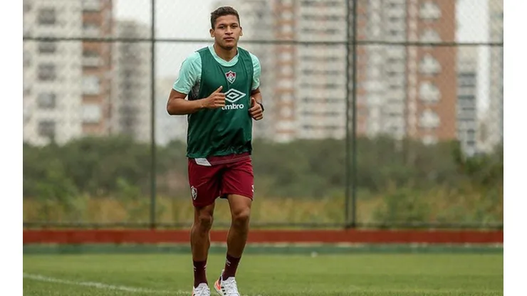 Fernando Pacheco llegó a Fluminense proveniente de Sporting Cristal.