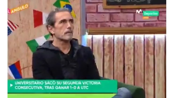 José Chávarri es panelista en Movistar Deportes.