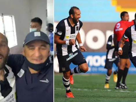 En vivo de Hernán Barcos en camerino de Alianza Lima es viral en redes sociales