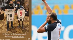 "Te llevas la del más grande de Perú": Hernán Barcos regaló camiseta a crack sudamericano