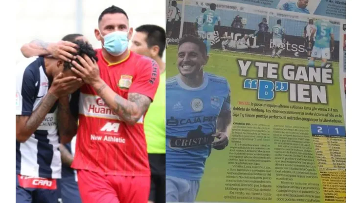 Popular diario peruano recordó descenso de Alianza Lima: "B"ien, tras perder con Sporting Cristal