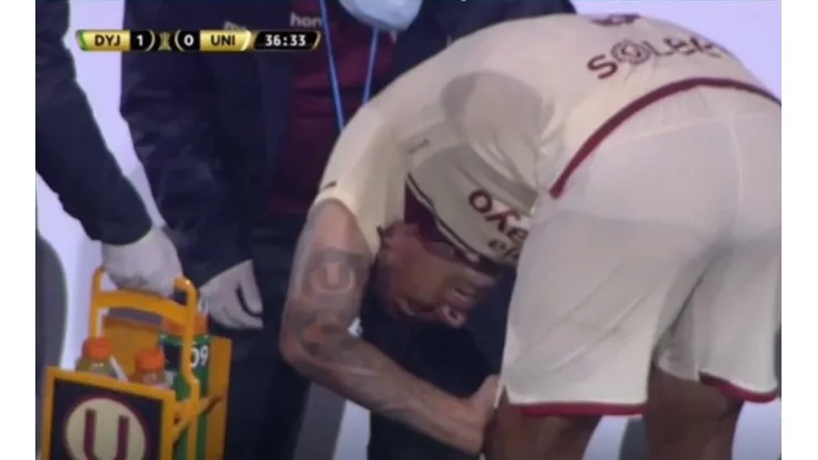 Enzo Gutiérrez suma 2 tantos con Universitario, ambos por la Copa Libertadores.