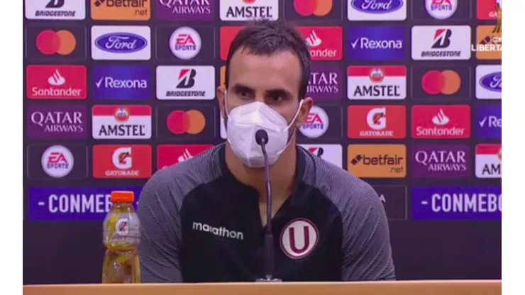 "Venimos con una ilusión a la Copa, pero no llegan los resultados": José Carvallo resignado tras goleada