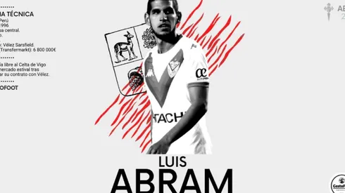 "Un patriarca para el Celta": Luis Abram ilusiona a los hinchas del equipo de Renato Tapia