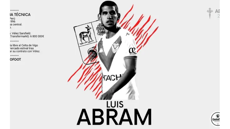 "Un patriarca para el Celta": Luis Abram ilusiona a los hinchas del equipo de Renato Tapia
