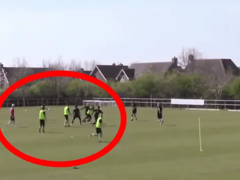 Le metió chocolate: Rodrigo Vilca volvió a entrenar en Newcastle y ya rompe cinturas