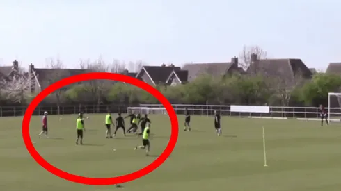 Le metió chocolate: Rodrigo Vilca volvió a entrenar en Newcastle y ya rompe cinturas