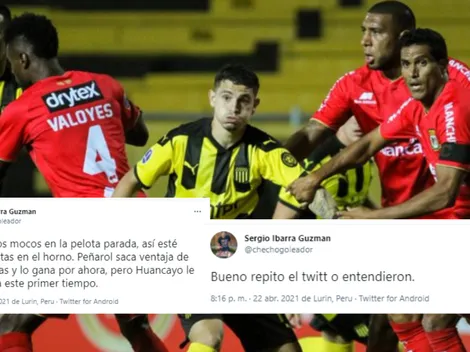 "Si te comes los mocos, estás en el horno": 'El Checho' Ibarra critica a Sport Huancayo
