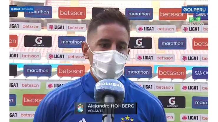 "Eso me pone feliz": Alejandro Hohberg habló tras anotar y vencer a Universitario de Deportes