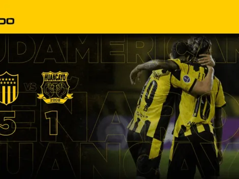 Noche para el olvido: Peñarol goleó por 5-1 a Sport Huancayo en Montevideo