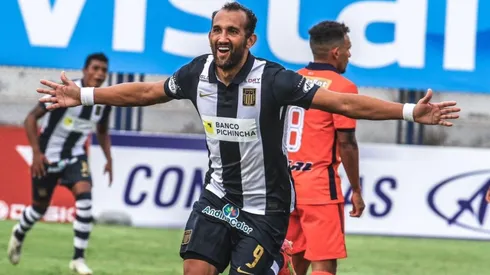 Hernán Barcos anotó su primer gol con Alianza Lima en el encuentro ante César Vallejo.