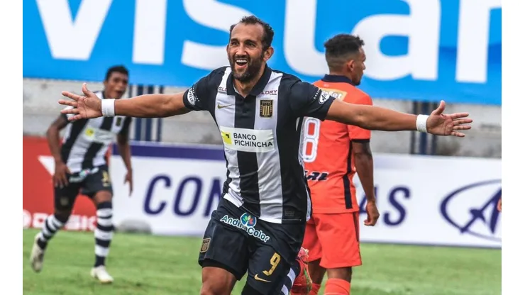 Hernán Barcos anotó su primer gol con Alianza Lima en el encuentro ante César Vallejo.