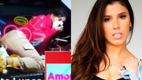 Con tal de esconderse de la policía, la cantante se escondió en la maletera de un auto.