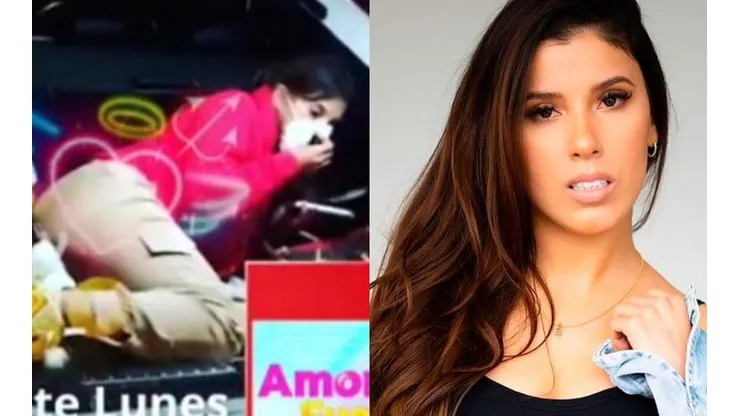 Con tal de esconderse de la policía, la cantante se escondió en la maletera de un auto.