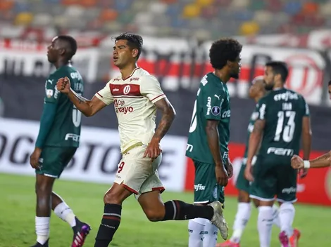 Enzo Gutierrez explicó la reacción de la U contra el Palmeiras en la Libertadores